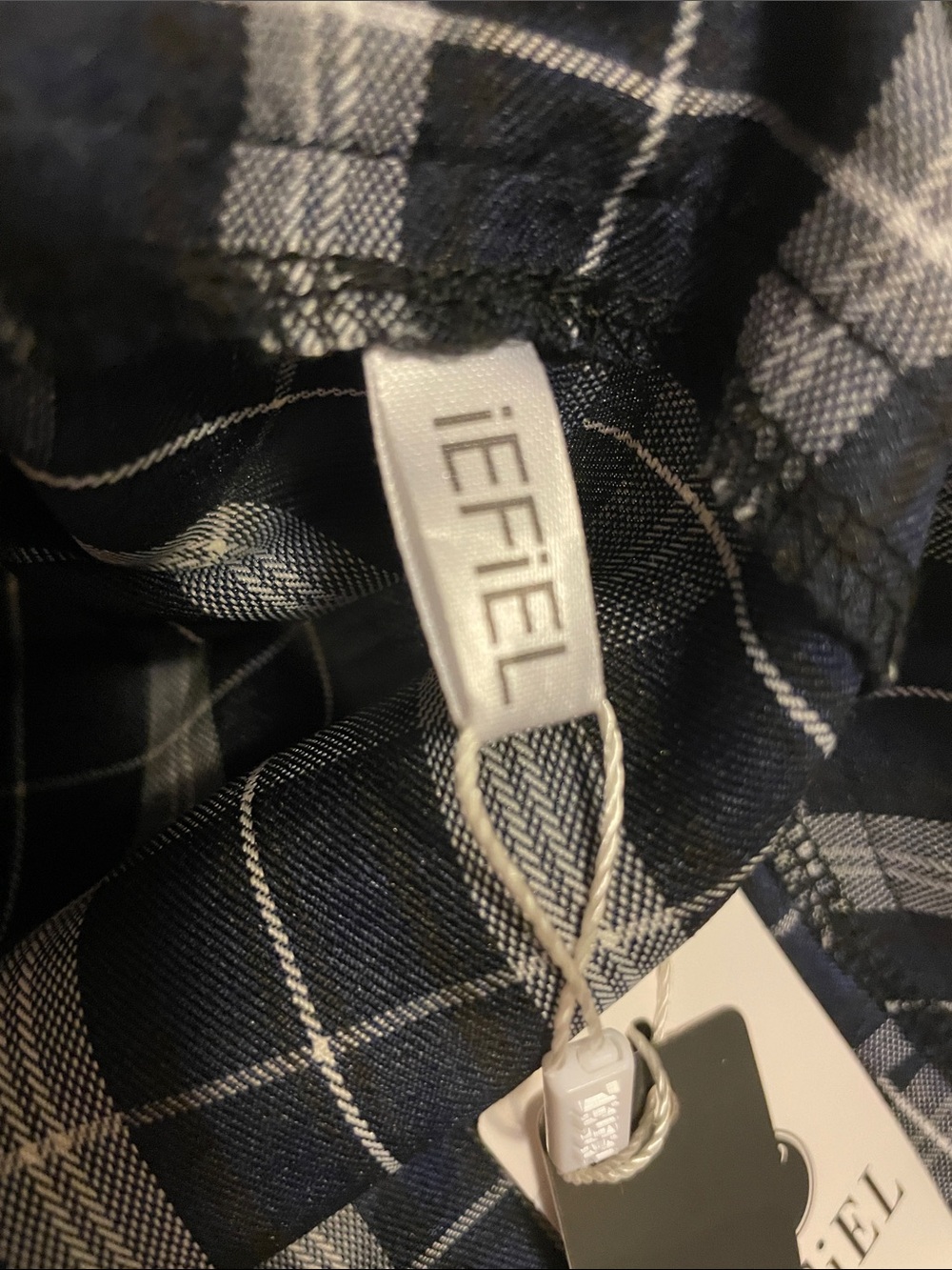 Plaid Navy Mini Skirt - Schoolgirl-Inspired A-Line - Picture 5 of 5